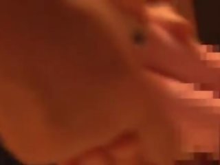 Asian gets dildo and bat in her pussy and cant get enough